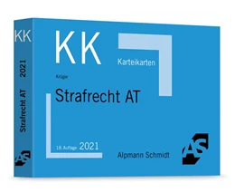 Abbildung von Krüger | Karteikarten Strafrecht Allgemeiner Teil | 18. Auflage | 2021 | beck-shop.de