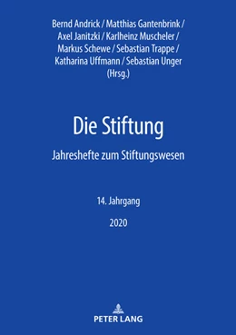 Abbildung von Andrick / Gantenbrink | Die Stiftung | 1. Auflage | 2021 | beck-shop.de