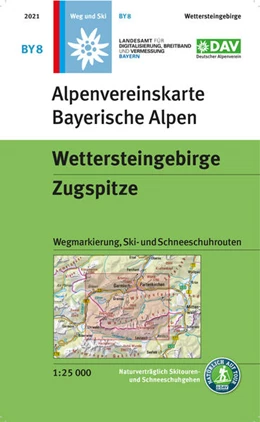Abbildung von Alpenverein | Wettersteingebirge, Zugspitze 1:25 000 | 4. Auflage | 2021 | beck-shop.de