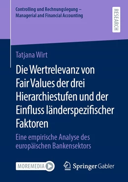 Abbildung von Wirt | Die Wertrelevanz von Fair Values der drei Hierarchiestufen und der Einfluss länderspezifischer Faktoren | 1. Auflage | 2022 | beck-shop.de