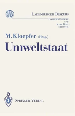 Abbildung von Kloepfer | Umweltstaat | 1. Auflage | 2013 | beck-shop.de