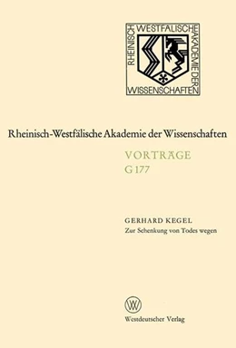 Abbildung von Kegel | Zur Schenkung von Todes wegen | 1. Auflage | 2013 | beck-shop.de