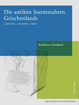 Abbildung von Schaldach | Die antiken Sonnenuhren Griechenlands Teil 2 | 1. Auflage | 2021 | beck-shop.de
