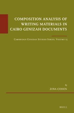 Abbildung von Cohen | Composition Analysis of Writing Materials in Cairo Genizah Documents | 1. Auflage | 2021 | beck-shop.de