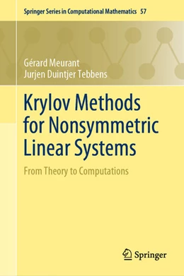 Abbildung von Meurant / Duintjer Tebbens | Krylov Methods for Nonsymmetric Linear Systems | 1. Auflage | 2020 | beck-shop.de