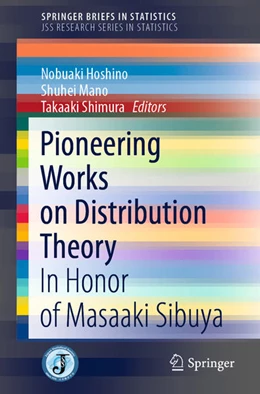 Abbildung von Hoshino / Mano | Pioneering Works on Distribution Theory | 1. Auflage | 2021 | beck-shop.de