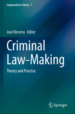 Abbildung von Becerra | Criminal Law-Making | 1. Auflage | 2021 | beck-shop.de