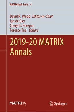 Abbildung von de Gier / Praeger | 2019-20 MATRIX Annals | 1. Auflage | 2021 | beck-shop.de