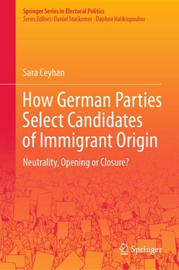 Abbildung von Ceyhan | How German Parties Select Candidates of Immigrant Origin | 1. Auflage | 2020 | beck-shop.de