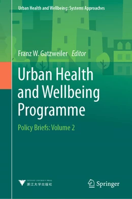 Abbildung von Gatzweiler | Urban Health and Wellbeing Programme | 1. Auflage | 2021 | beck-shop.de