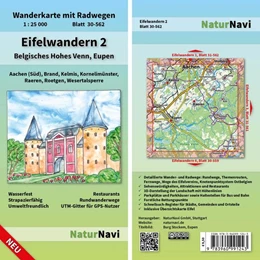 Abbildung von Eifelwandern 2 - Belgisches Hohes Venn, Eupen 1 : 25 000 | 1. Auflage | 2021 | beck-shop.de