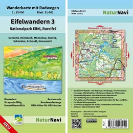 Abbildung von Eifelwandern 3 - Nationalpark Eifel, Rureifel 1 : 25 000 | 1. Auflage | 2021 | beck-shop.de