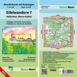 Abbildung von Eifelwandern 7 - Hellenthal, Oberes Kylltal 1 : 25 000 | 1. Auflage | 2021 | beck-shop.de