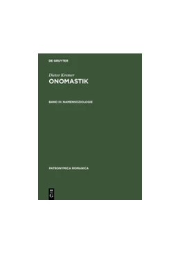 Abbildung von Namensoziologie | 1. Auflage | 2017 | beck-shop.de