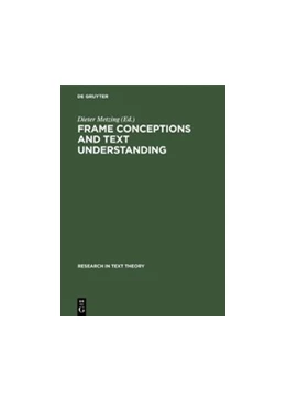 Abbildung von Metzing | Frame Conceptions and Text Understanding | 1. Auflage | 2019 | beck-shop.de
