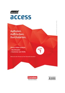 Abbildung von English G Access Band 3: 7. Schuljahr - Wordmaster und Grammar and Skills (Im Paket) | 1. Auflage | 2021 | beck-shop.de