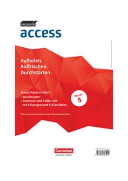 Abbildung von English G Access Band 1: 5. Schuljahr - Wordmaster und Grammar and Skills (Im Paket) | 1. Auflage | 2021 | beck-shop.de