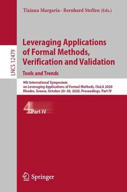 Abbildung von Margaria / Steffen | Leveraging Applications of Formal Methods, Verification and Validation: Tools and Trends | 1. Auflage | 2021 | beck-shop.de
