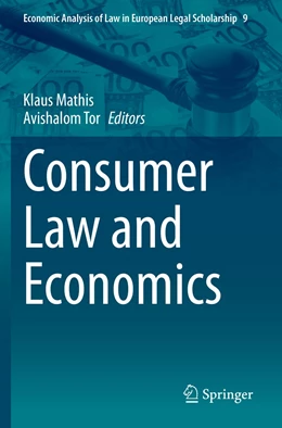 Abbildung von Mathis / Tor | Consumer Law and Economics | 1. Auflage | 2021 | 9 | beck-shop.de
