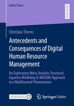 Abbildung von Theres | Antecedents and Consequences of Digital Human Resource Management | 1. Auflage | 2021 | beck-shop.de