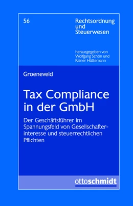 Abbildung von Groeneveld | Tax Compliance in der GmbH | 1. Auflage | 2021 | beck-shop.de