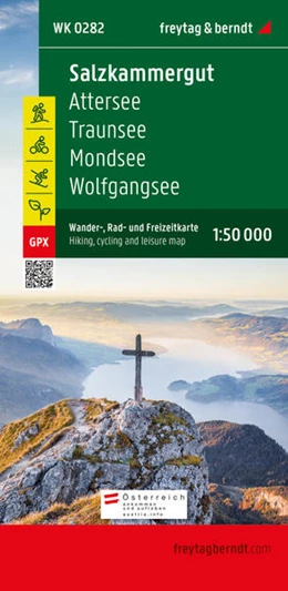 Abbildung von Salzkammergut, Wander-, Rad- und Freizeitkarte 1:50.000, freytag & berndt, WK 0282 | 1. Auflage | 2024 | beck-shop.de