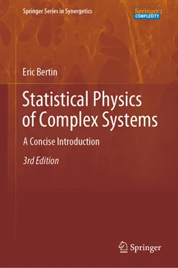 Abbildung von Bertin | Statistical Physics of Complex Systems | 3. Auflage | 2021 | beck-shop.de