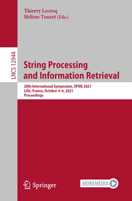 Abbildung von Lecroq / Touzet | String Processing and Information Retrieval | 1. Auflage | 2021 | beck-shop.de