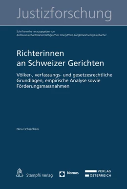 Abbildung von Ochsenbein | Richterinnen an Schweizer Gerichten | 1. Auflage | 2021 | beck-shop.de