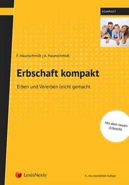 Abbildung von Haunschmidt | Erbschaft kompakt | 4. Auflage | 2017 | beck-shop.de
