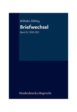 Abbildung von Dilthey / Kühne-Bertram | Briefwechsel | 1. Auflage | 2022 | beck-shop.de