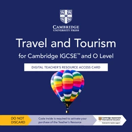 Abbildung von Figg | Cambridge IGCSE™ and O Level Travel and Tourism Digital Teacher's Resource Access Card | 2. Auflage | 2022 | beck-shop.de