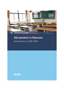 Abbildung von Kirchner / Moll | Hörsamkeit in Räumen - Buch mit E-Book | 1. Auflage | 2018 | beck-shop.de