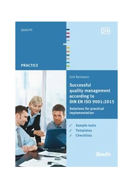 Abbildung von Reimann | Successful quality management according to DIN EN ISO 9001:2015 - Book with e-book | 1. Auflage | 2016 | beck-shop.de