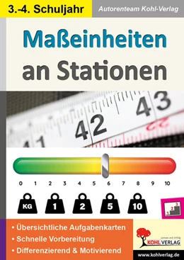 Abbildung von Hartmann | Maßeinheiten an Stationen / Klasse 3-4 | 1. Auflage | 2022 | beck-shop.de