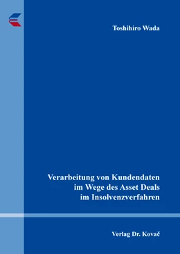 Abbildung von Wada | Verarbeitung von Kundendaten im Wege des Asset Deals im Insolvenzverfahren | 1. Auflage | 2021 | 30 | beck-shop.de