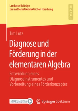 Abbildung von Lutz | Diagnose und Förderung in der elementaren Algebra | 1. Auflage | 2021 | beck-shop.de