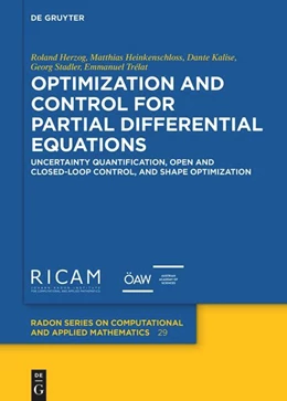 Abbildung von Herzog / Heinkenschloss | Optimization and Control for Partial Differential Equations | 1. Auflage | 2022 | 29 | beck-shop.de