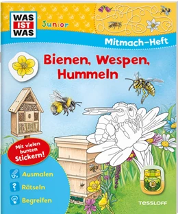 Abbildung von WAS IST WAS Junior Mitmach-Heft Bienen, Wespen, Hummeln | 1. Auflage | 2022 | beck-shop.de