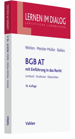 Abbildung von Wörlen / Metzler-Müller | BGB AT | 16. Auflage | 2023 | beck-shop.de