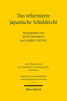 Abbildung von Yamamoto / Koziol | Das reformierte japanische Schuldrecht | 1. Auflage | 2021 | beck-shop.de