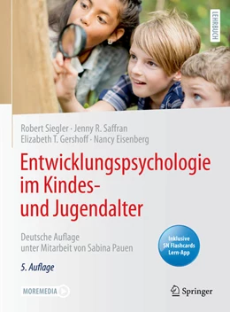 Abbildung von Siegler / Saffran | Entwicklungspsychologie im Kindes- und Jugendalter | 5. Auflage | 2021 | beck-shop.de