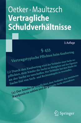 Abbildung von Oetker / Maultzsch | Vertragliche Schuldverhältnisse | 1. Auflage | 2007 | beck-shop.de