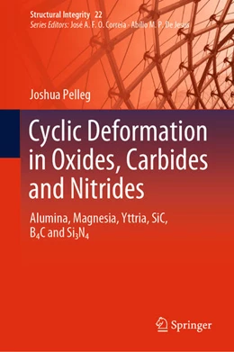 Abbildung von Pelleg | Cyclic Deformation in Oxides, Carbides and Nitrides | 1. Auflage | 2021 | beck-shop.de