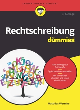 Abbildung von Wermke | Rechtschreibung für Dummies | 3. Auflage | 2022 | beck-shop.de