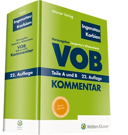 Abbildung von Ingenstau / Korbion | VOB Teile A und B | 22. Auflage | 2023 | beck-shop.de