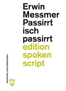 Abbildung von Messmer | Passirrt isch passirrt | 1. Auflage | 2022 | beck-shop.de