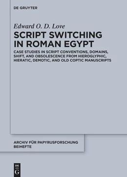 Abbildung von Love | Script Switching in Roman Egypt | 1. Auflage | 2021 | beck-shop.de