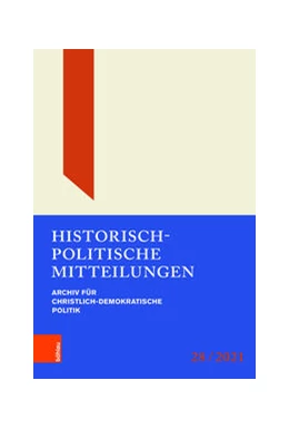 Abbildung von Historisch-Politische Mitteilungen | 1. Auflage | 2022 | beck-shop.de