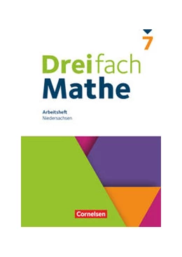 Abbildung von Tippel / Wieczorek | Dreifach Mathe 7. Schuljahr. Niedersachsen - Arbeitsheft mit Lösungen | 1. Auflage | 2022 | beck-shop.de
